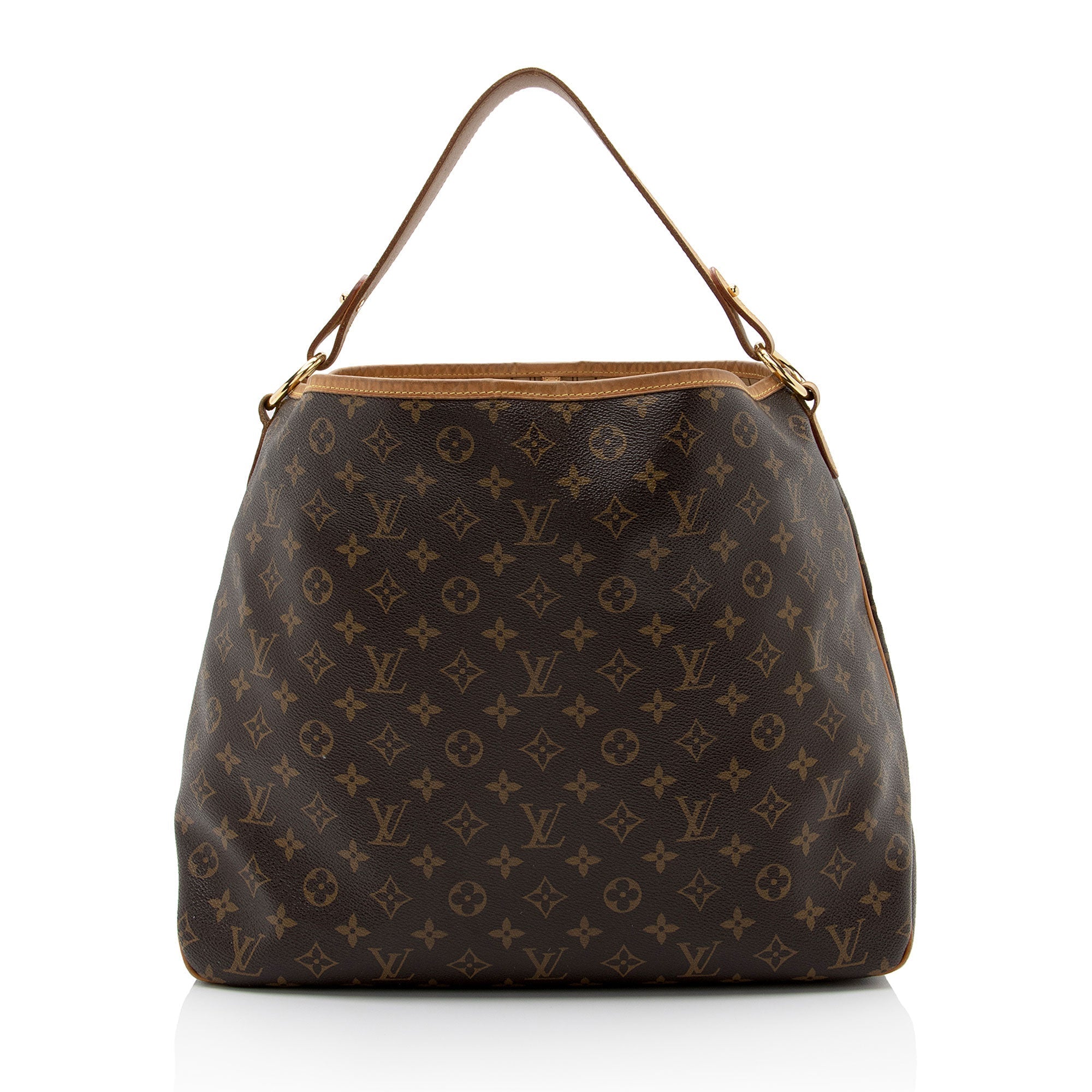 Louis Vuitton Monogram Canvas Delightful MM Shoulder Bag (SHF-mFGAsz)