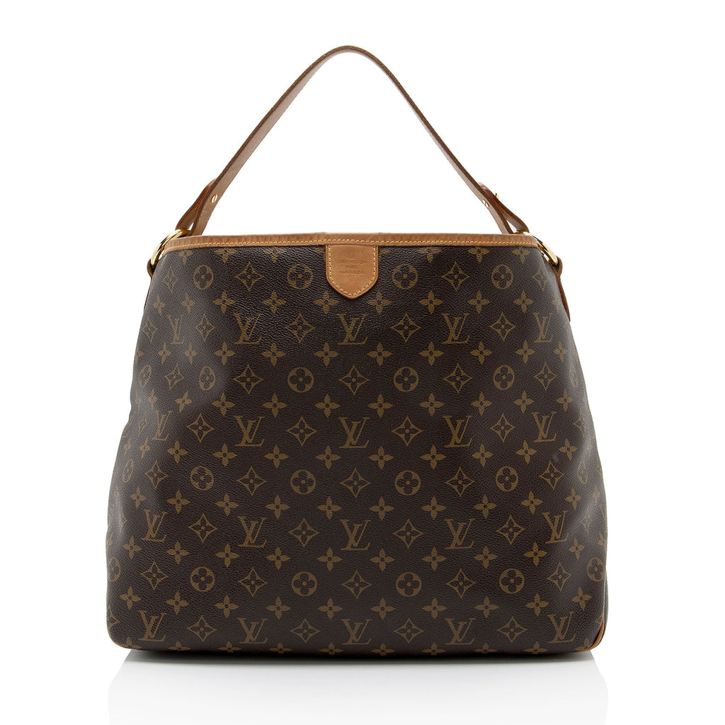 Louis Vuitton Monogram Canvas Delightful MM Shoulder Bag (SHF-mFGAsz)