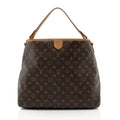 Louis Vuitton Monogram Canvas Delightful MM Shoulder Bag (SHF-mFGAsz)