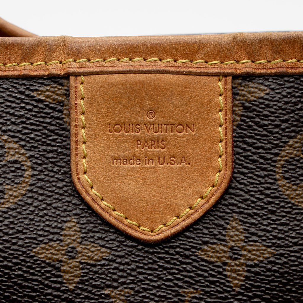 Louis Vuitton Monogram Canvas Delightful MM Shoulder Bag (SHF-mFGAsz)