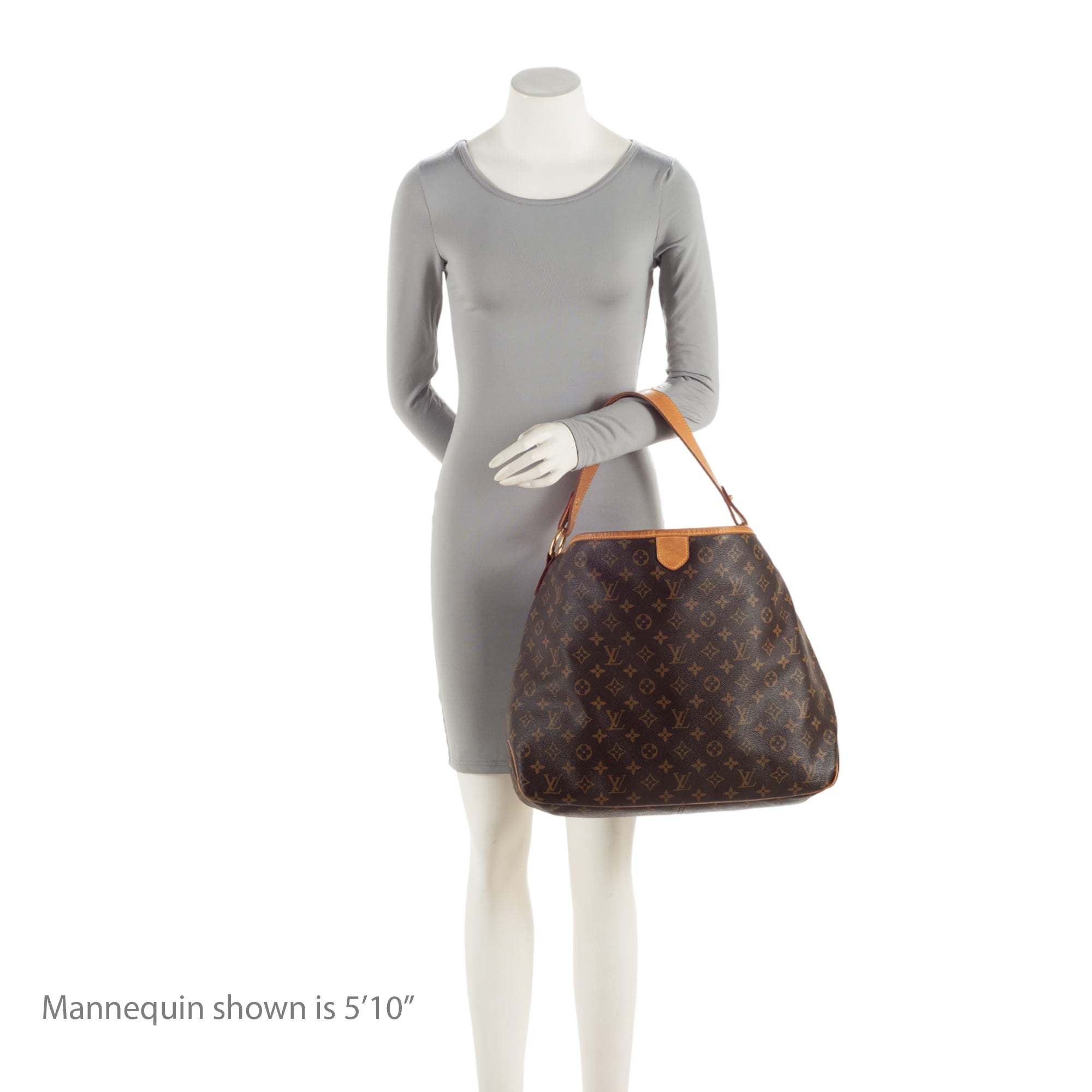 Louis Vuitton Monogram Canvas Delightful MM Shoulder Bag (SHF-mFGAsz)