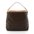 Louis Vuitton Monogram Canvas Delightful MM Shoulder Bag (SHF-CCnbAX)