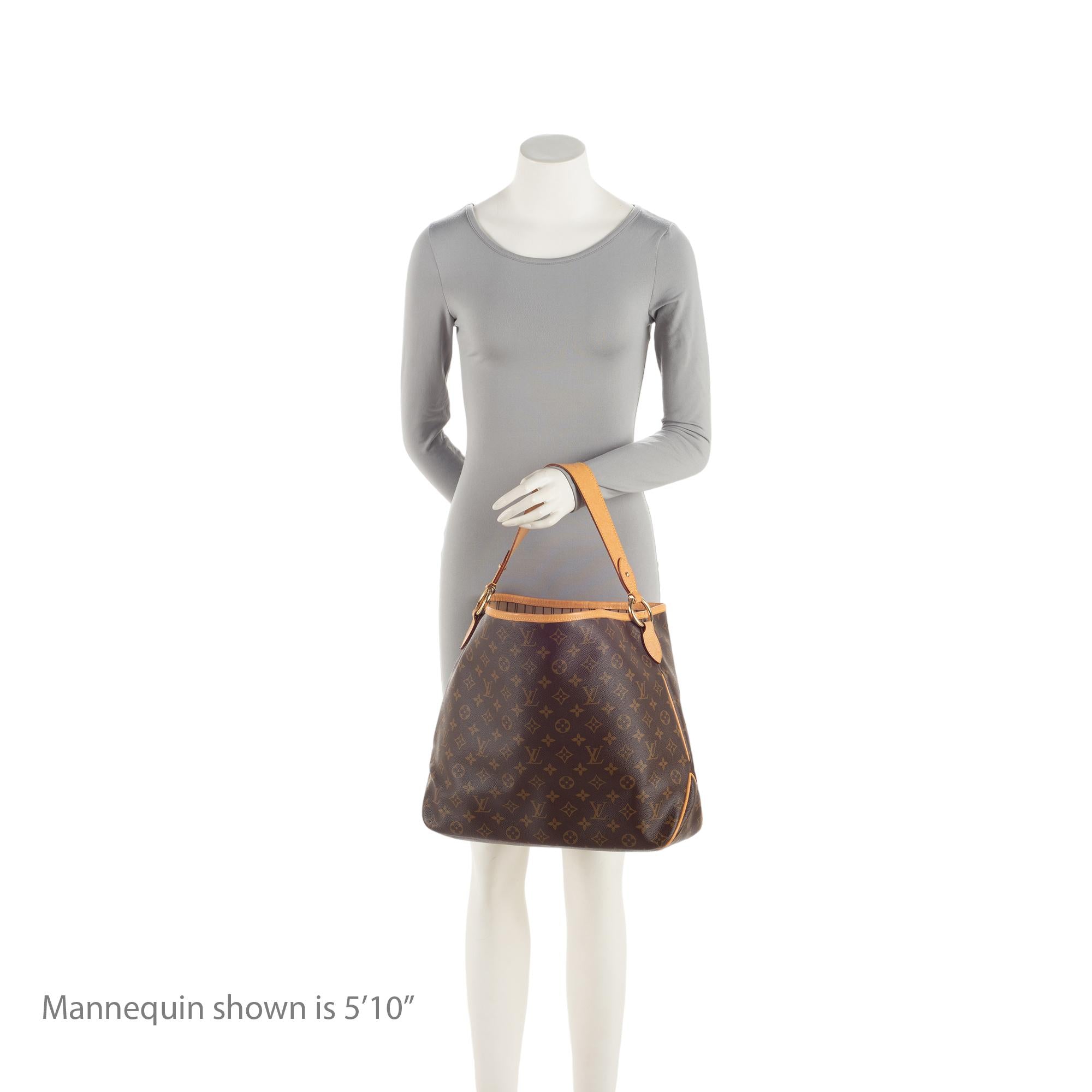 Louis Vuitton Monogram Canvas Delightful MM Shoulder Bag (SHF-CCnbAX)