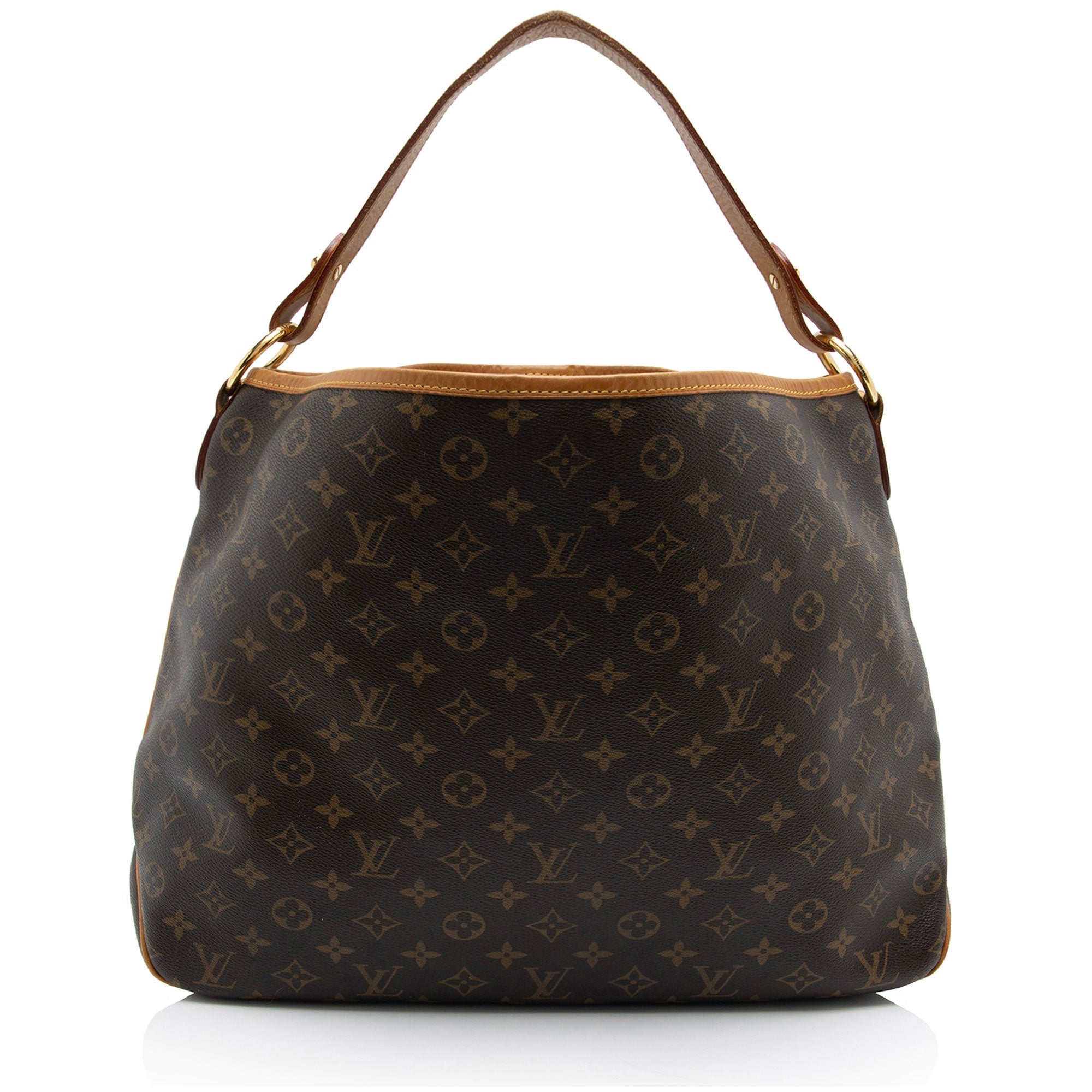 Louis Vuitton Monogram Canvas Delightful MM Shoulder Bag (SHF-y3U71c)