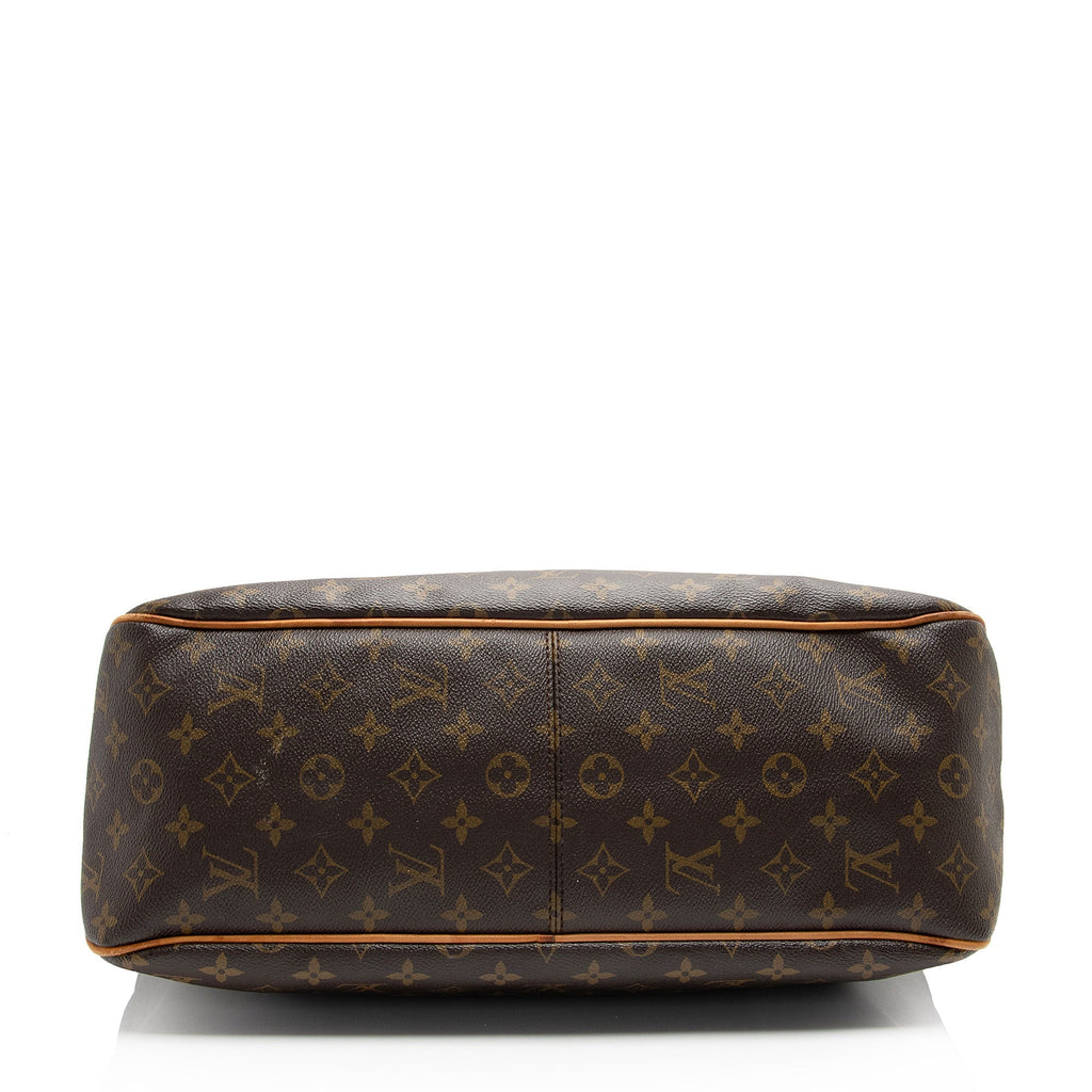 Louis Vuitton Monogram Canvas Delightful MM Shoulder Bag (SHF-y3U71c)