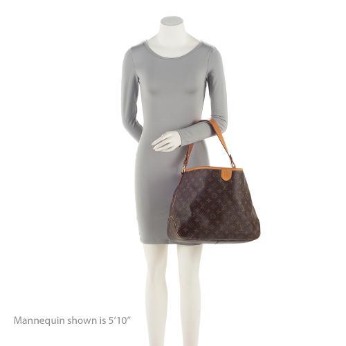 Louis Vuitton Monogram Canvas Delightful MM Shoulder Bag (SHF-y3U71c)
