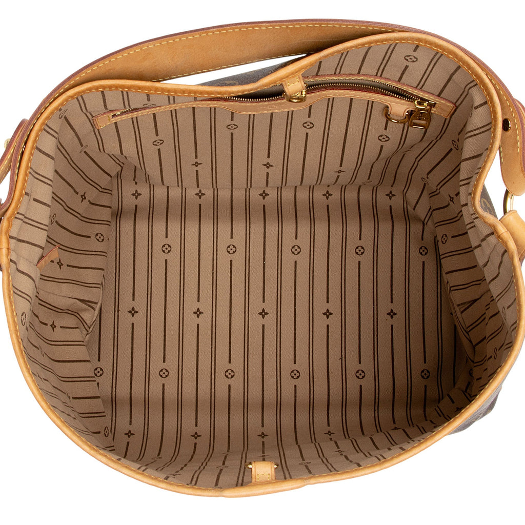 Louis Vuitton Monogram Canvas Delightful MM Shoulder Bag (SHF-eGqjbc)