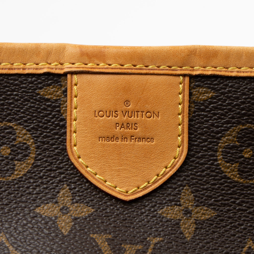 Louis Vuitton Monogram Canvas Delightful MM Shoulder Bag (SHF-OAjeVL)