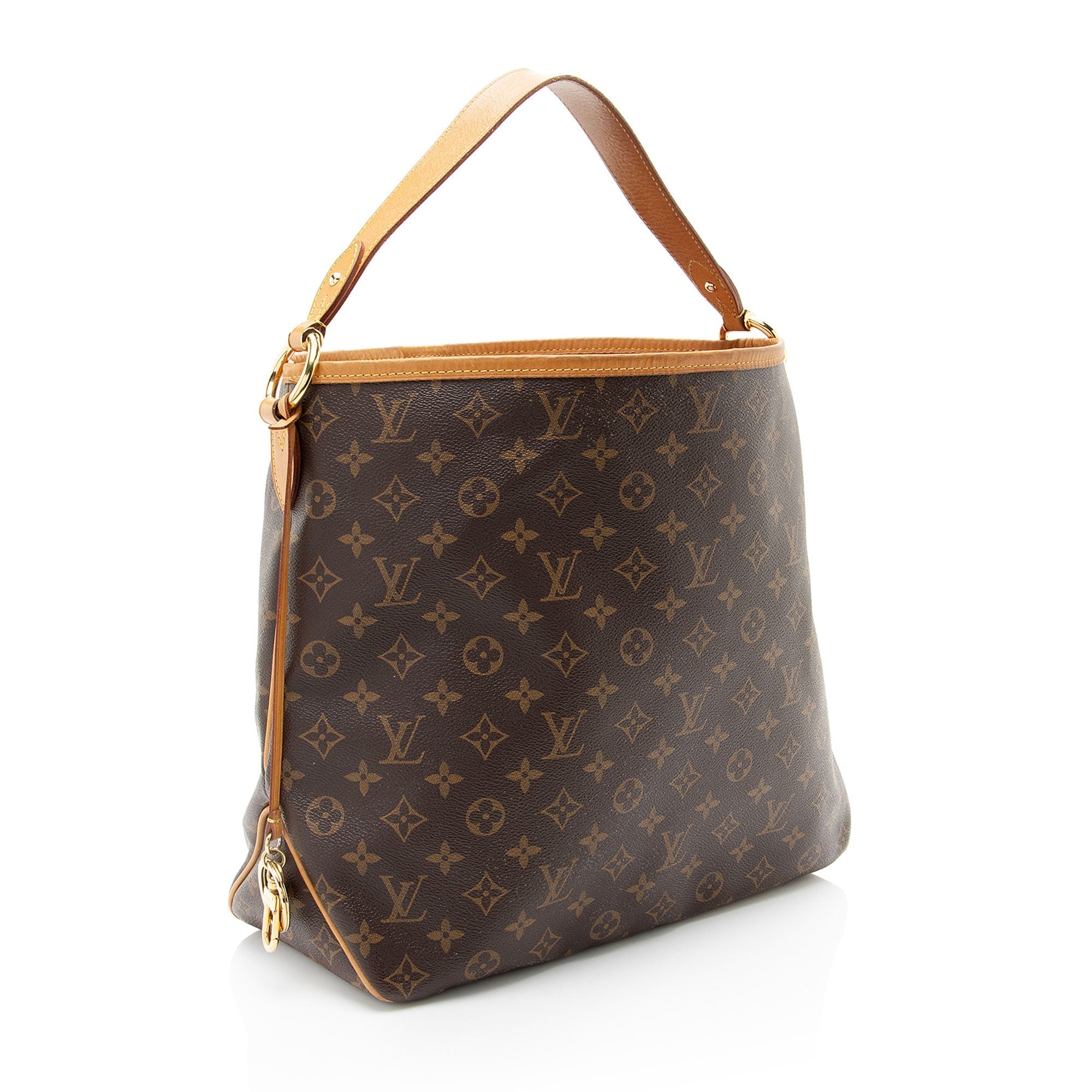 Louis Vuitton Monogram Canvas Delightful MM Shoulder Bag (SHF-h1Zzs7)
