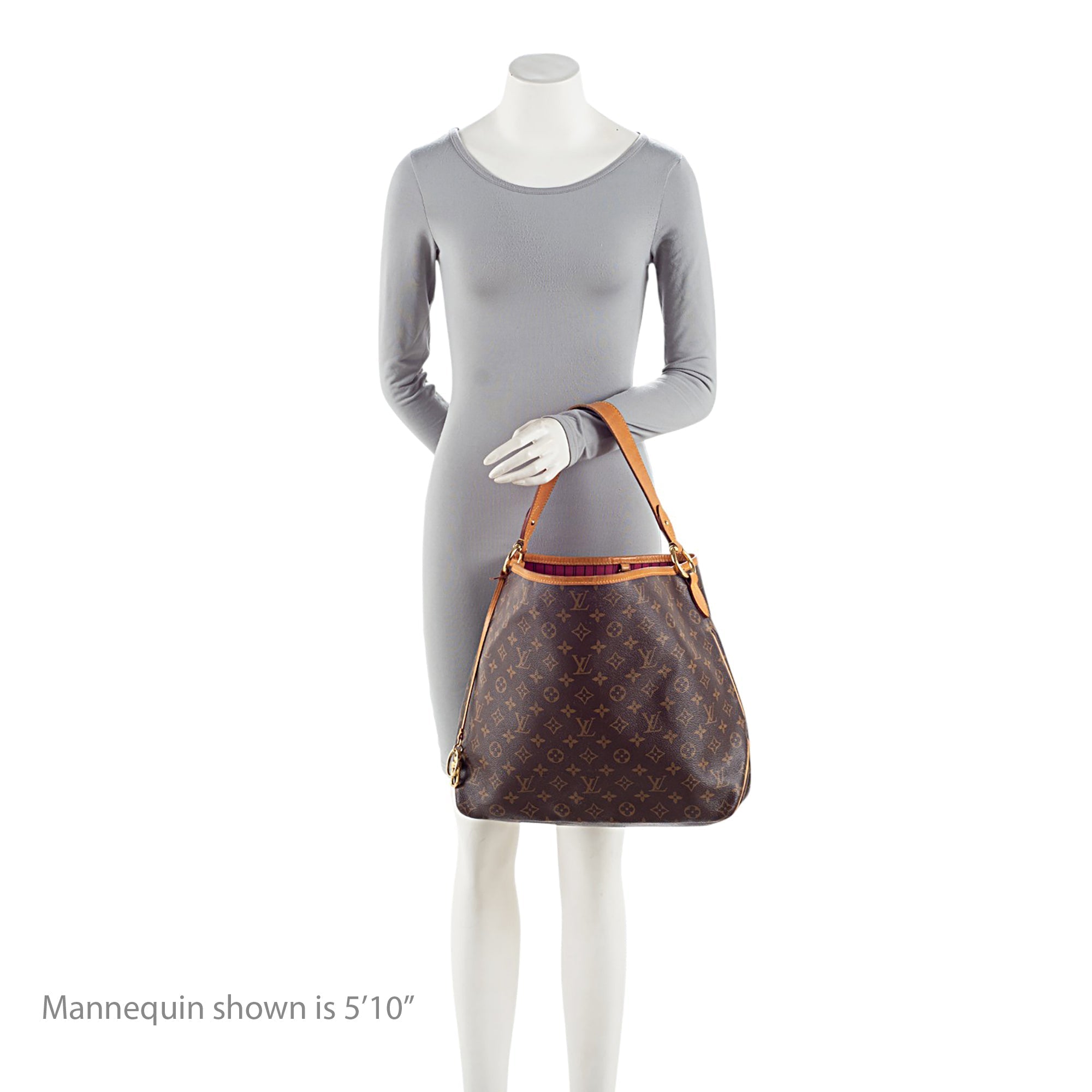 Louis Vuitton Monogram Canvas Delightful MM Shoulder Bag