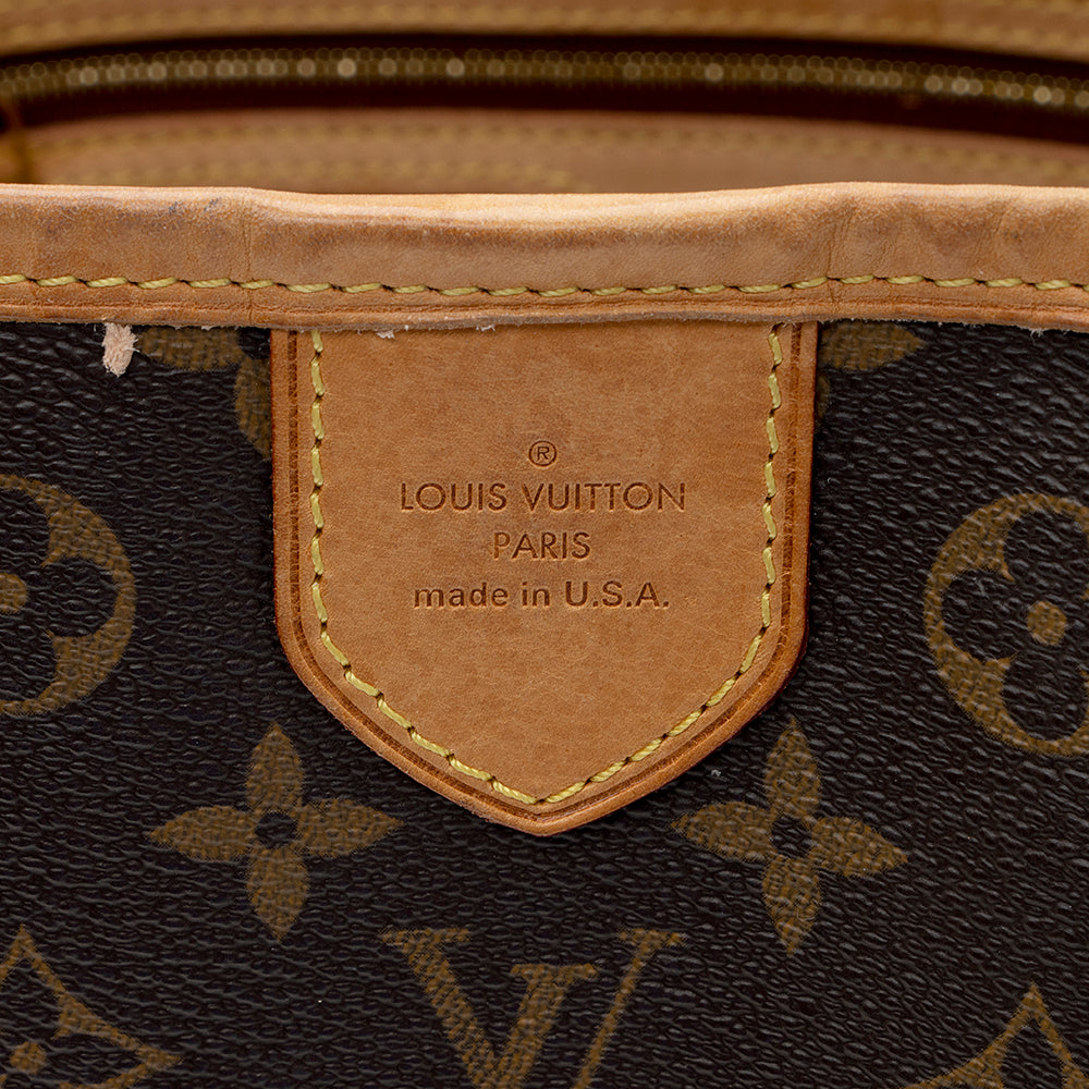 Louis Vuitton Monogram Canvas Delightful PM Shoulder Bag (SHF-21181)