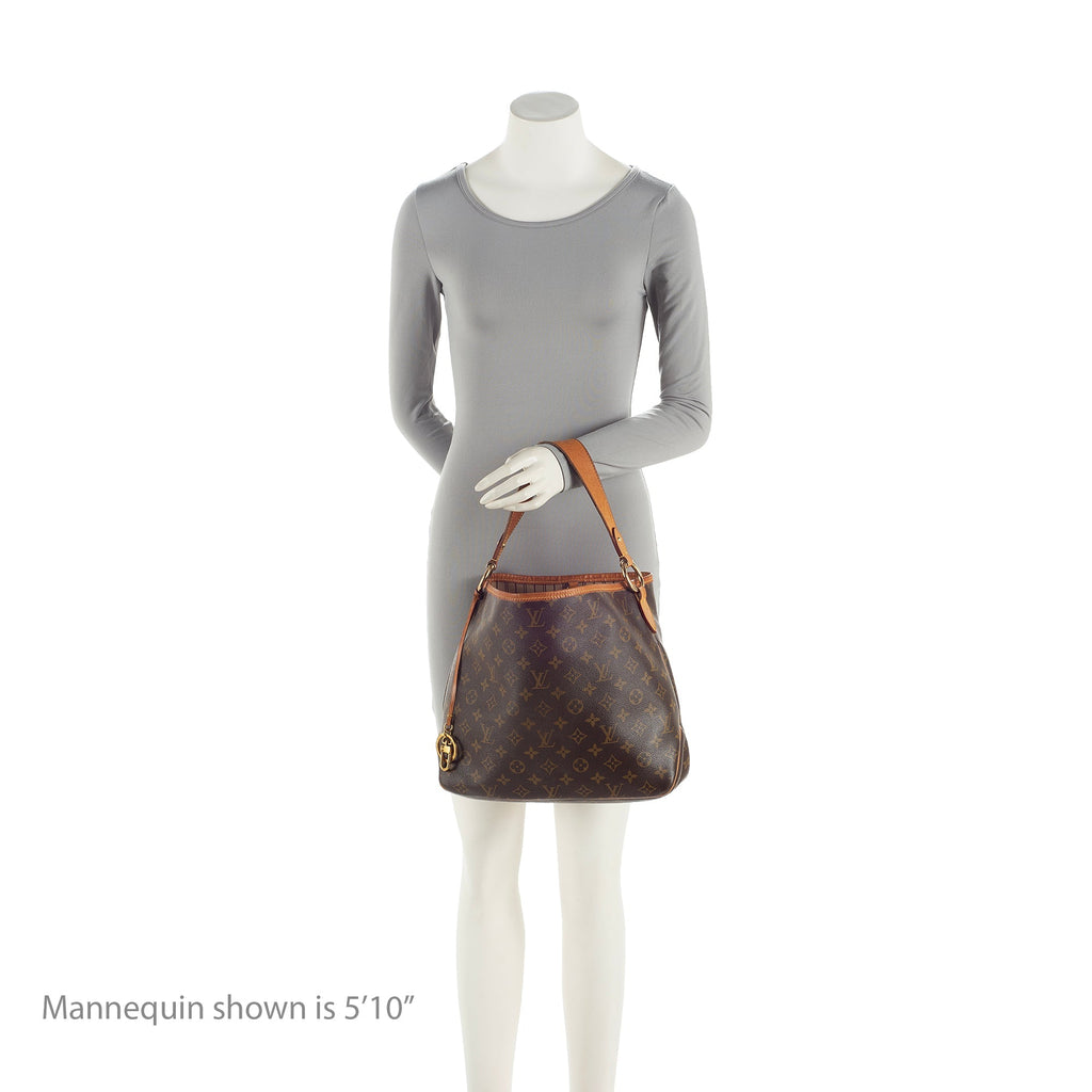 Louis Vuitton Monogram Canvas Delightful PM Shoulder Bag (SHF-22510)