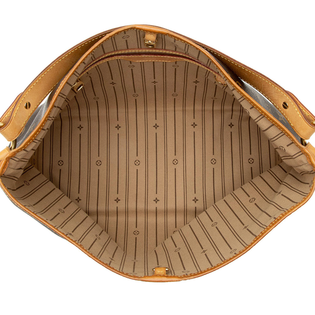 Louis Vuitton Monogram Canvas Delightful PM Shoulder Bag (SHF-TcP7UC)