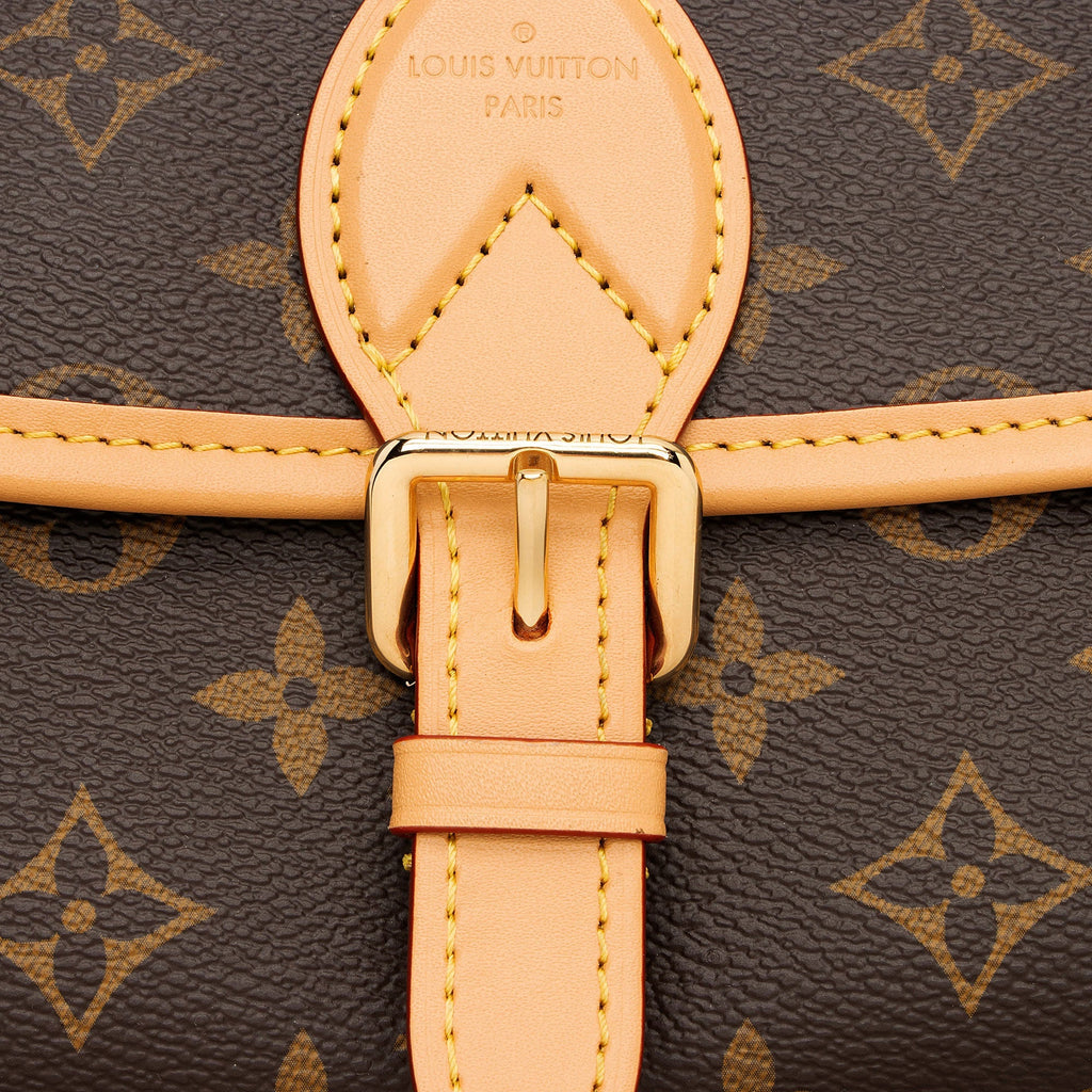 Louis Vuitton Monogram Canvas Diane Satchel (SHF-J5MK2f)