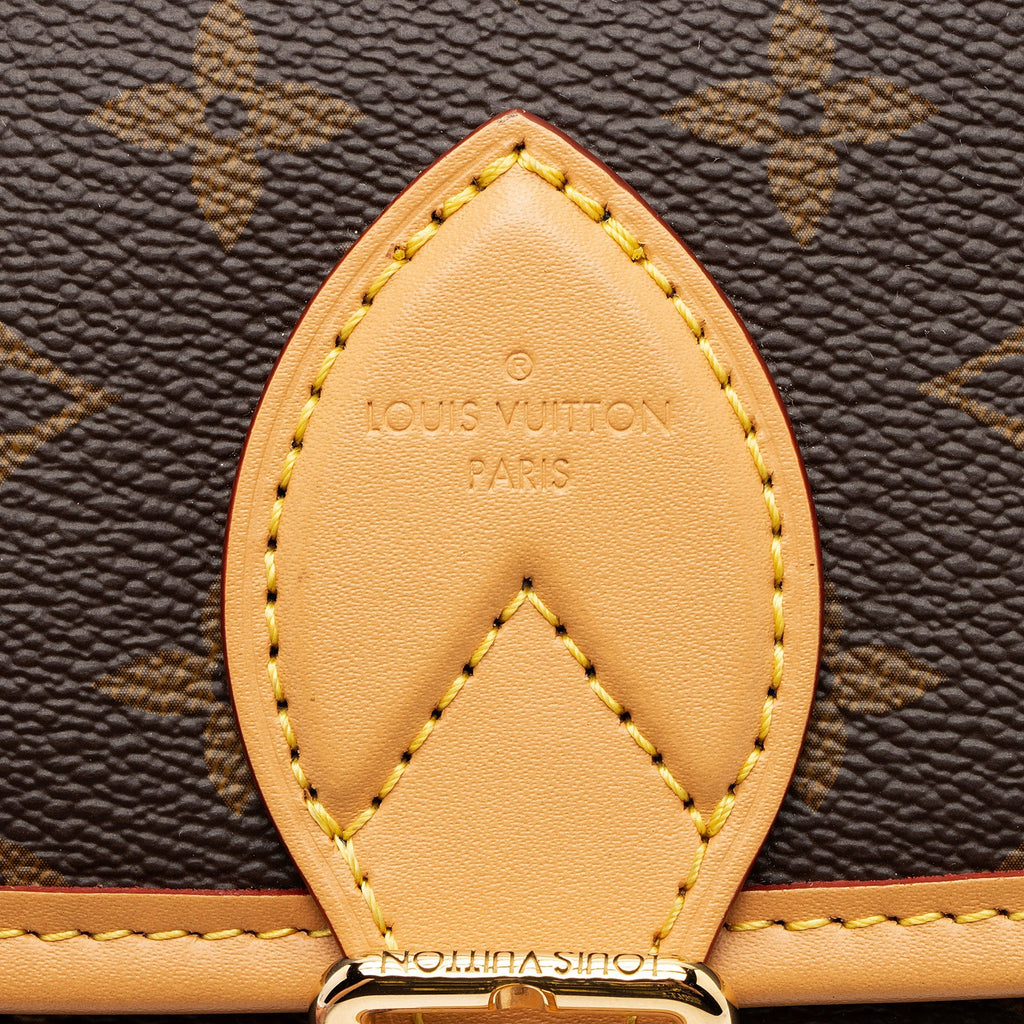 Louis Vuitton Monogram Canvas Diane Satchel (SHF-J5MK2f)