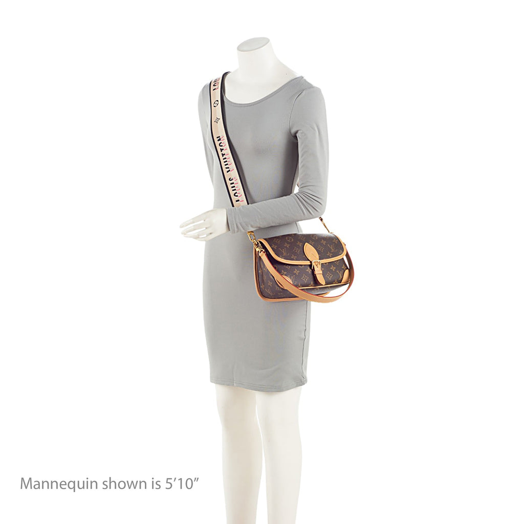 Louis Vuitton Monogram Canvas Diane Satchel (SHF-4NePbI)