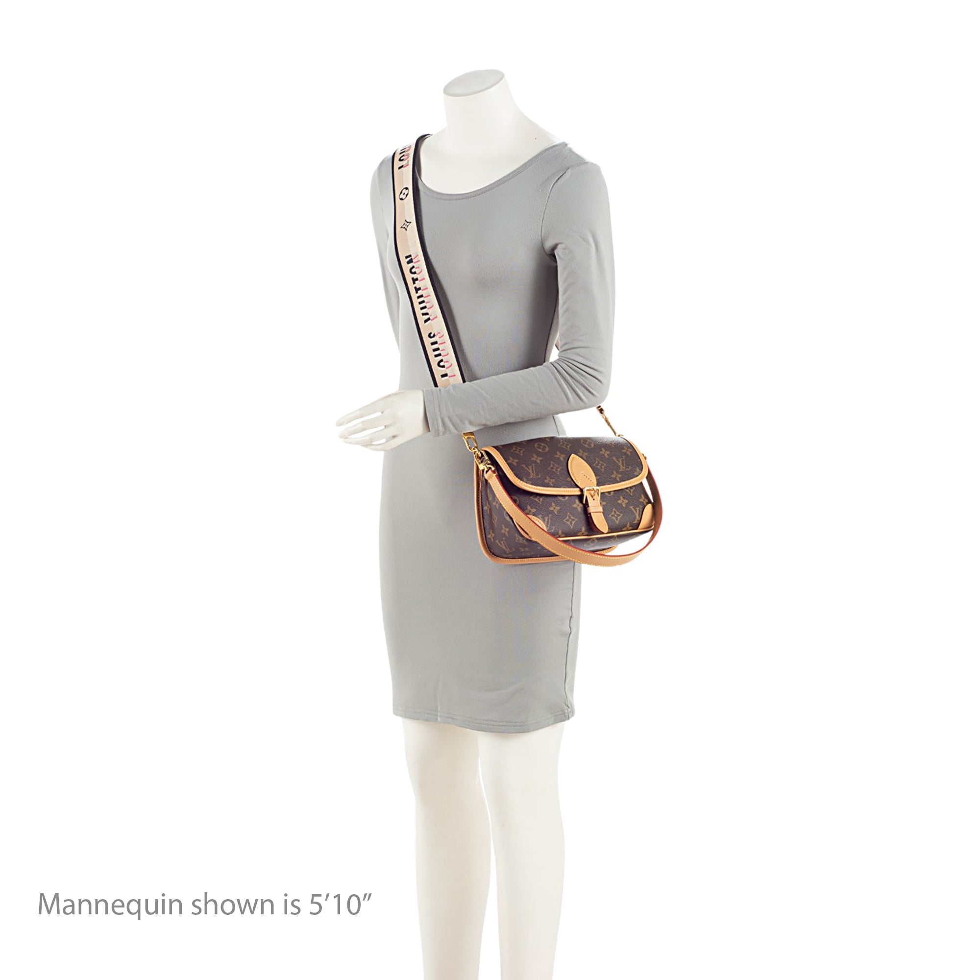 Louis Vuitton Monogram Canvas Diane Satchel (SHF-4NePbI)
