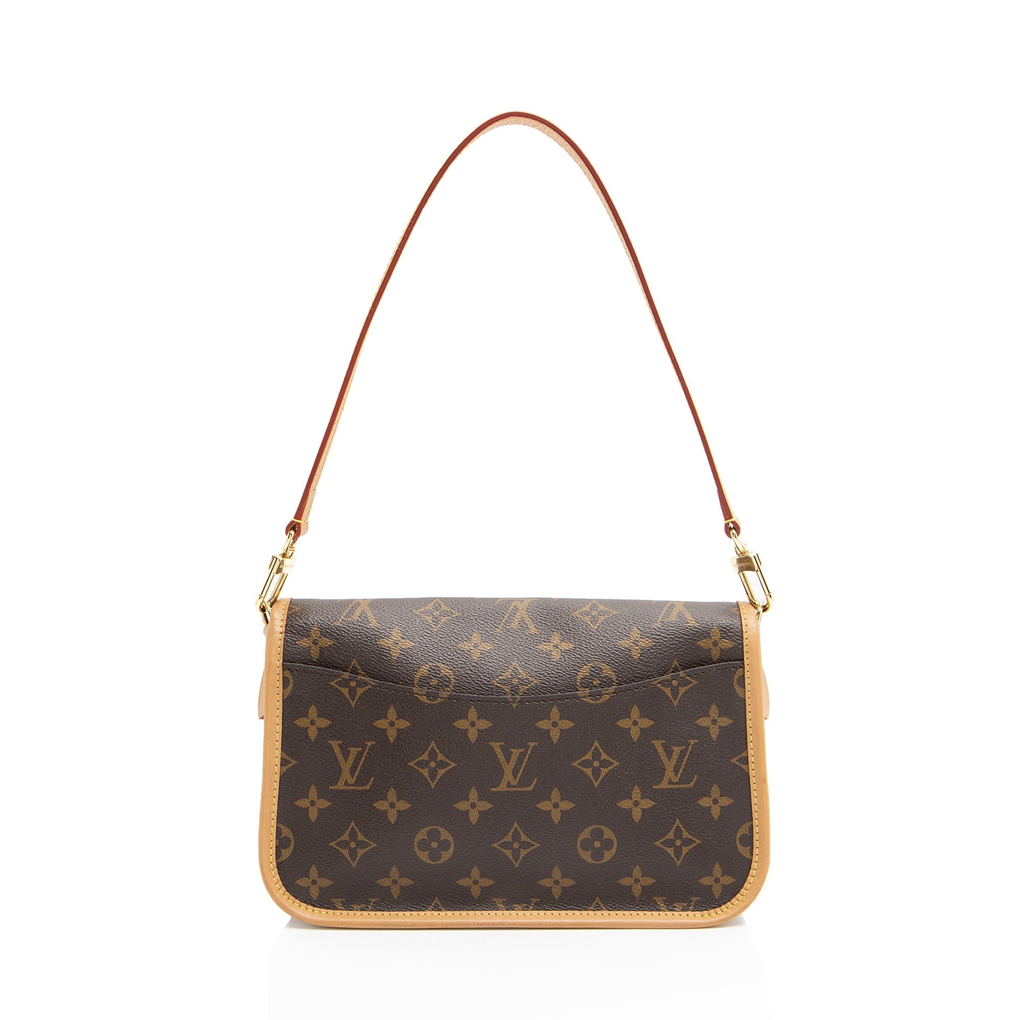Louis Vuitton Monogram Canvas Diane Shoulder Bag (SHF-ynmF70)