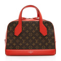 Louis Vuitton Monogram Canvas Dora PM Satchel (SHF-22872)