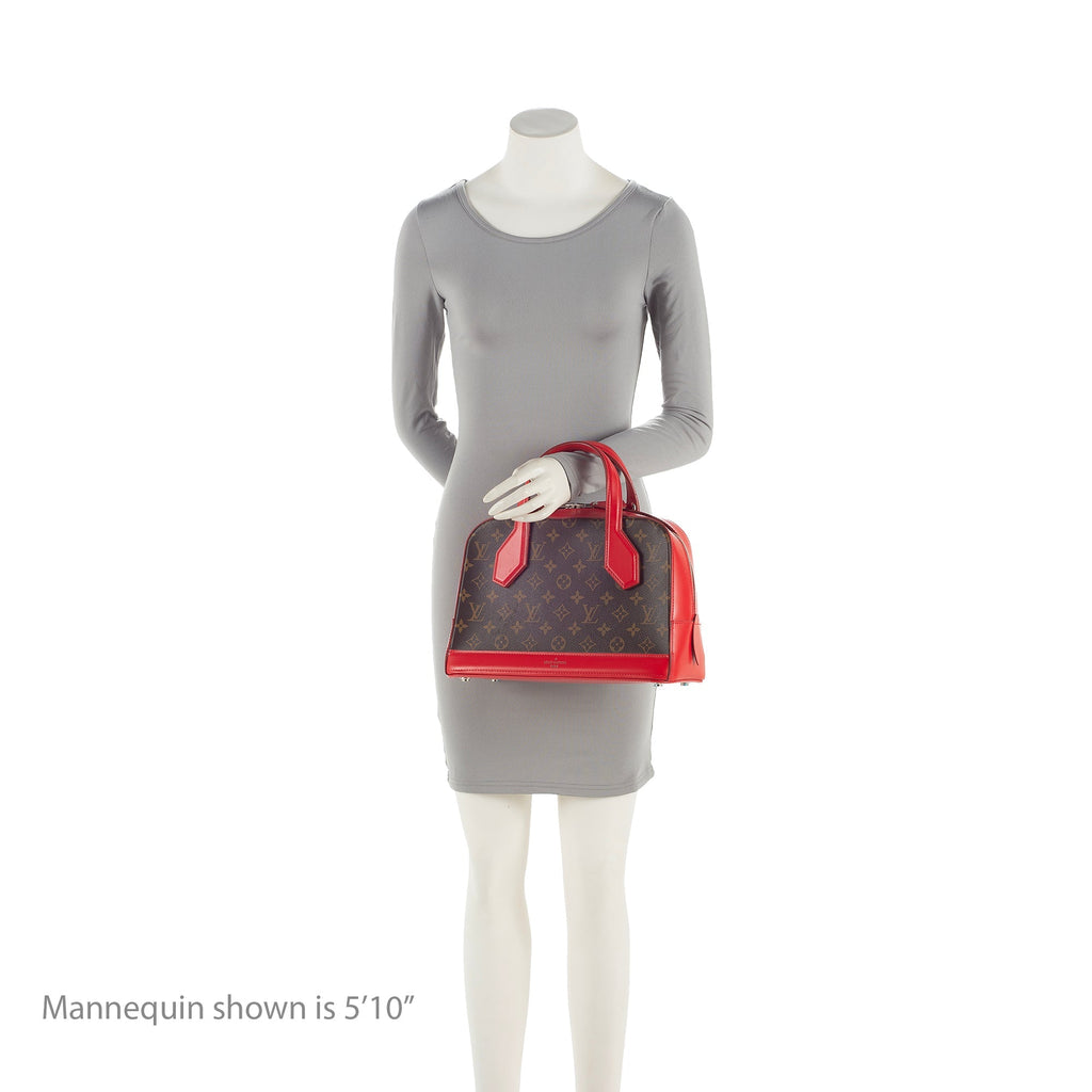 Louis Vuitton Monogram Canvas Dora PM Satchel (SHF-22872)