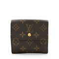 Louis Vuitton Monogram Canvas Elise Wallet (SHF-16019)