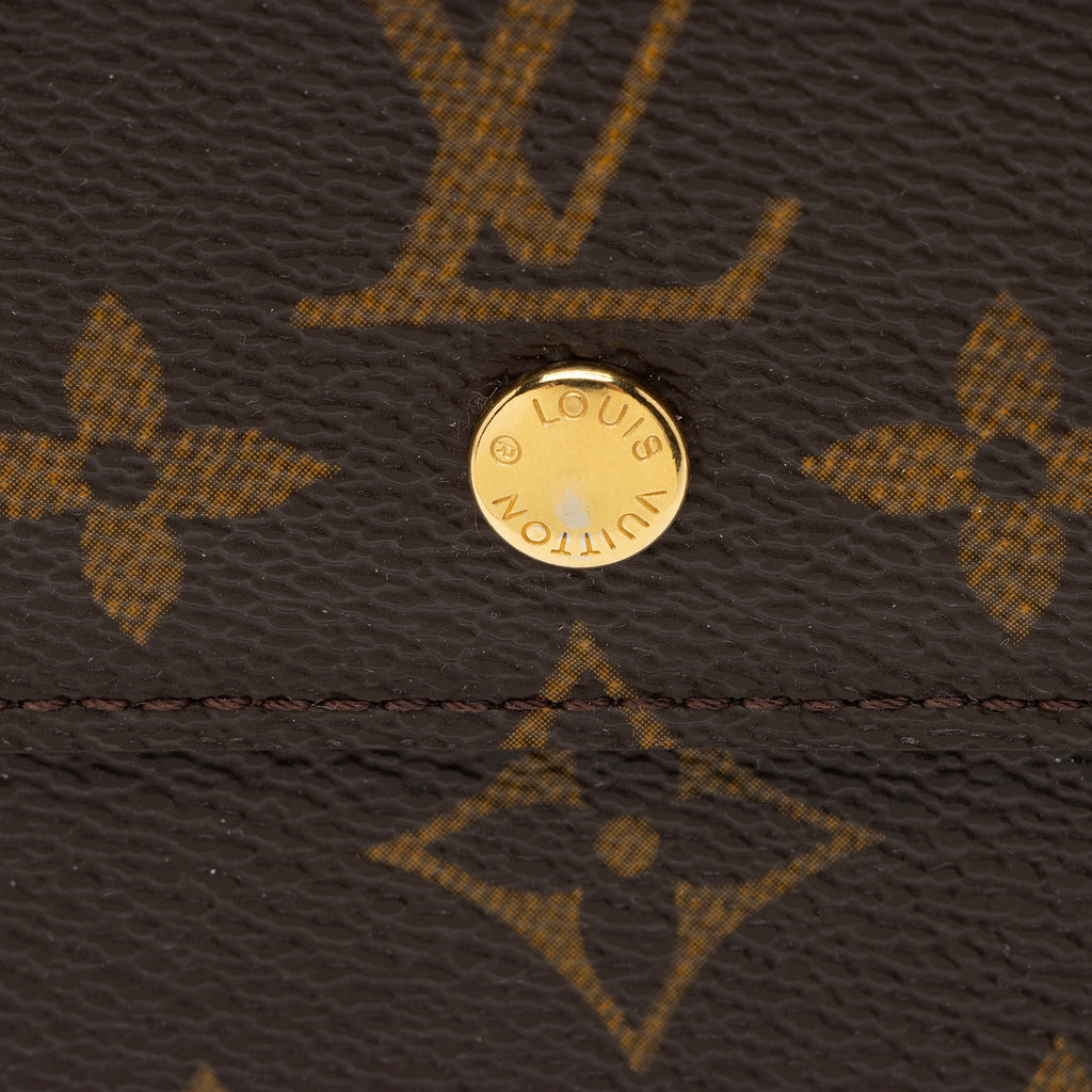 Louis Vuitton Monogram Canvas Elise Wallet