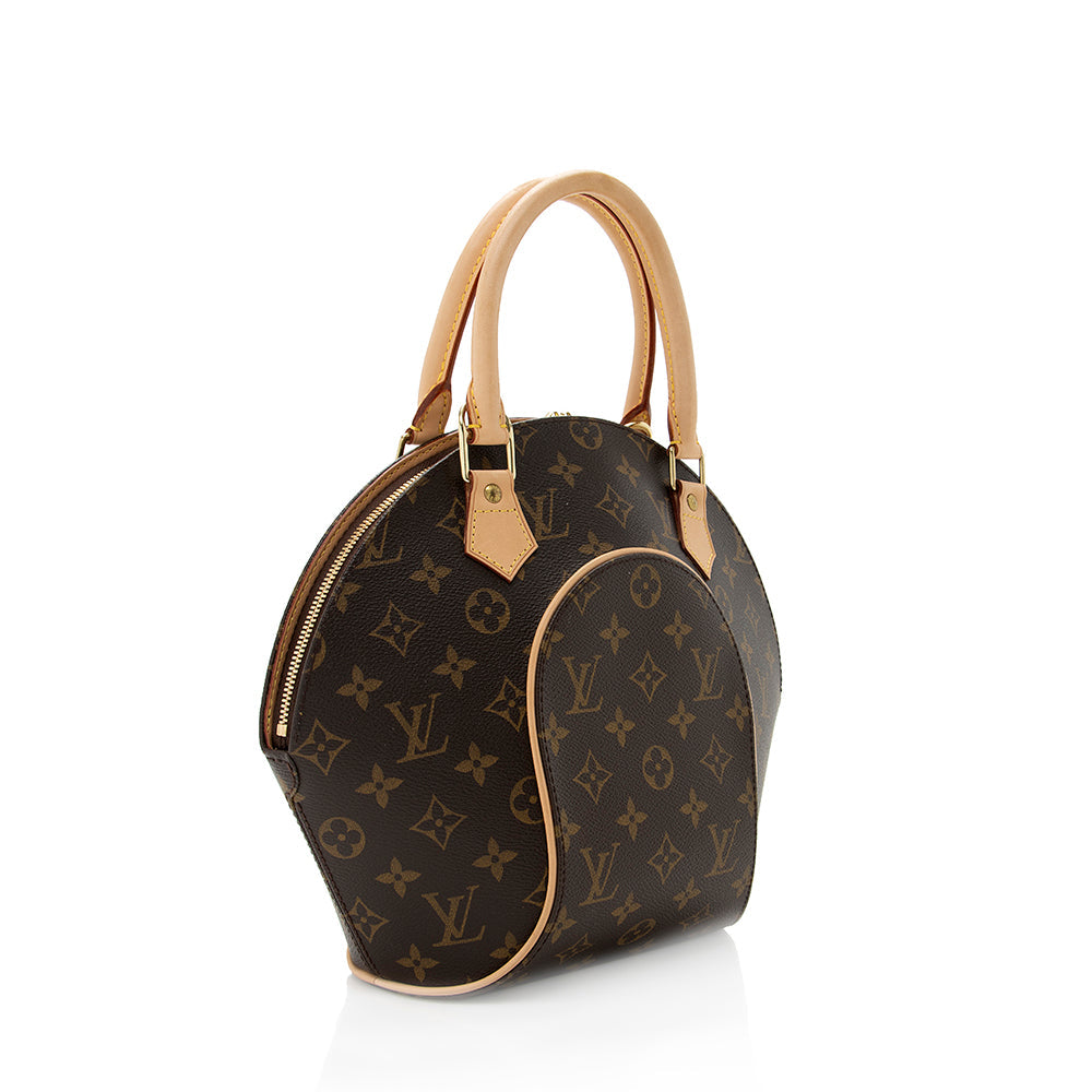 Louis Vuitton Monogram Canvas Ellipse PM Satchel (SHF-18908)