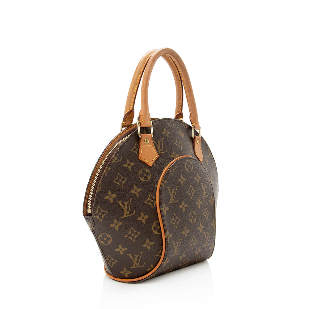 Louis Vuitton Monogram Canvas Ellipse PM Satchel (SHF-21265)