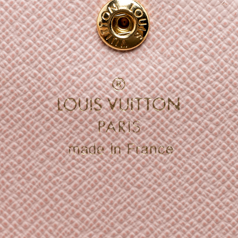 Louis Vuitton Monogram Canvas Emilie Wallet (SHF-20839)