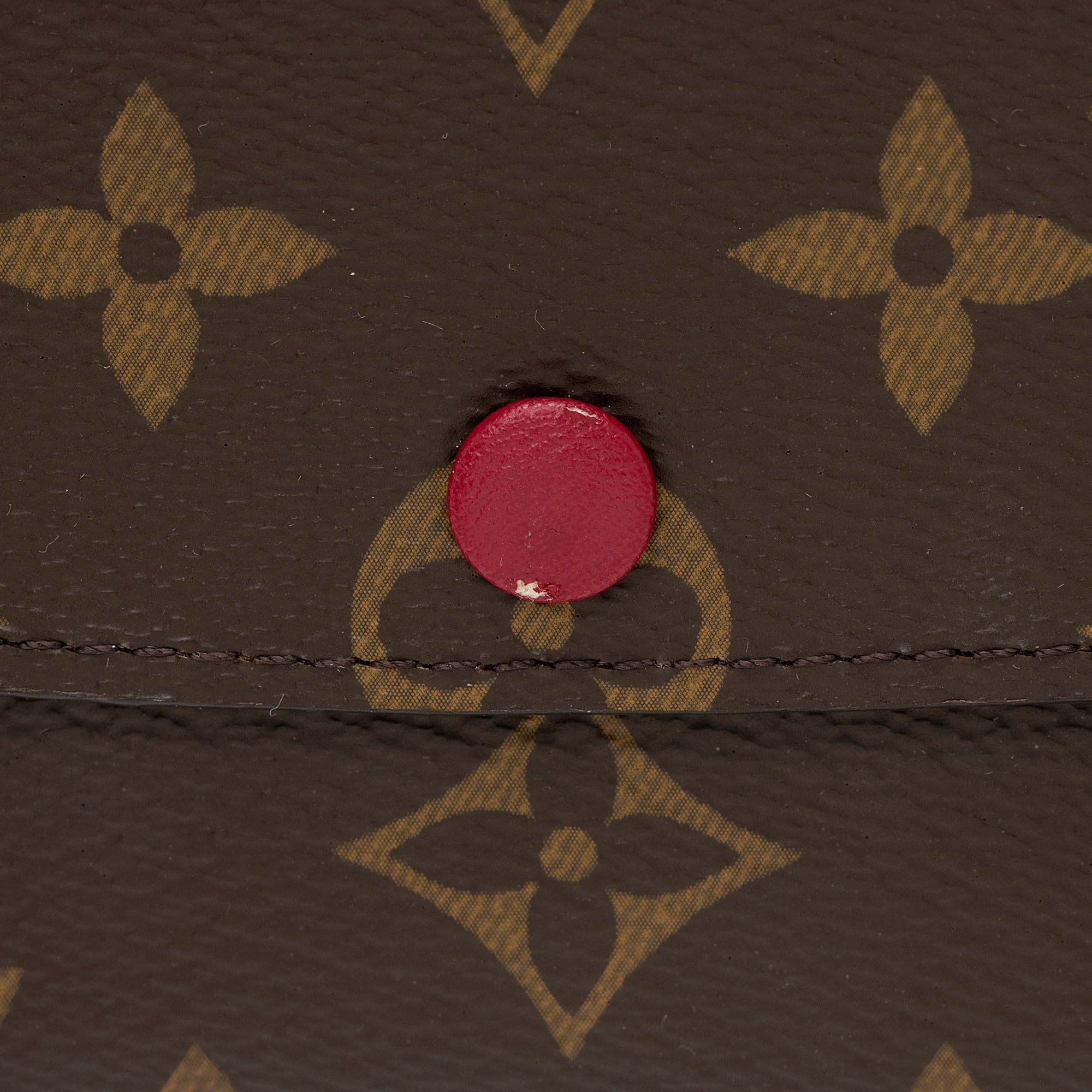 Louis Vuitton Monogram Canvas Emilie Wallet (SHF-22194)