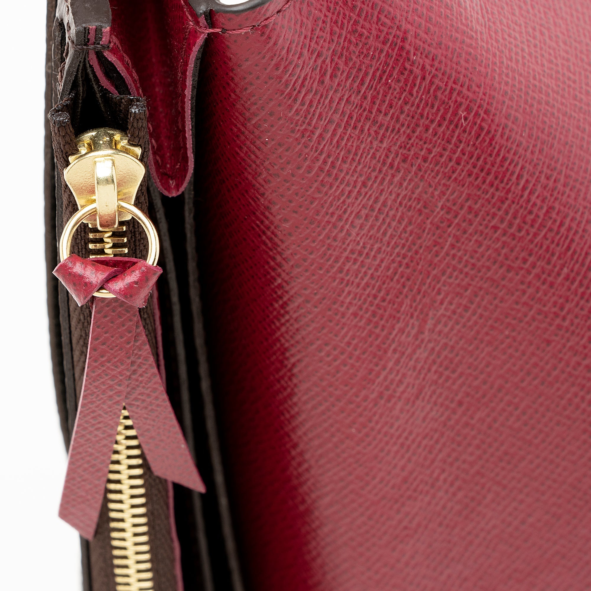Louis Vuitton Monogram Canvas Emilie Wallet (SHF-22194)