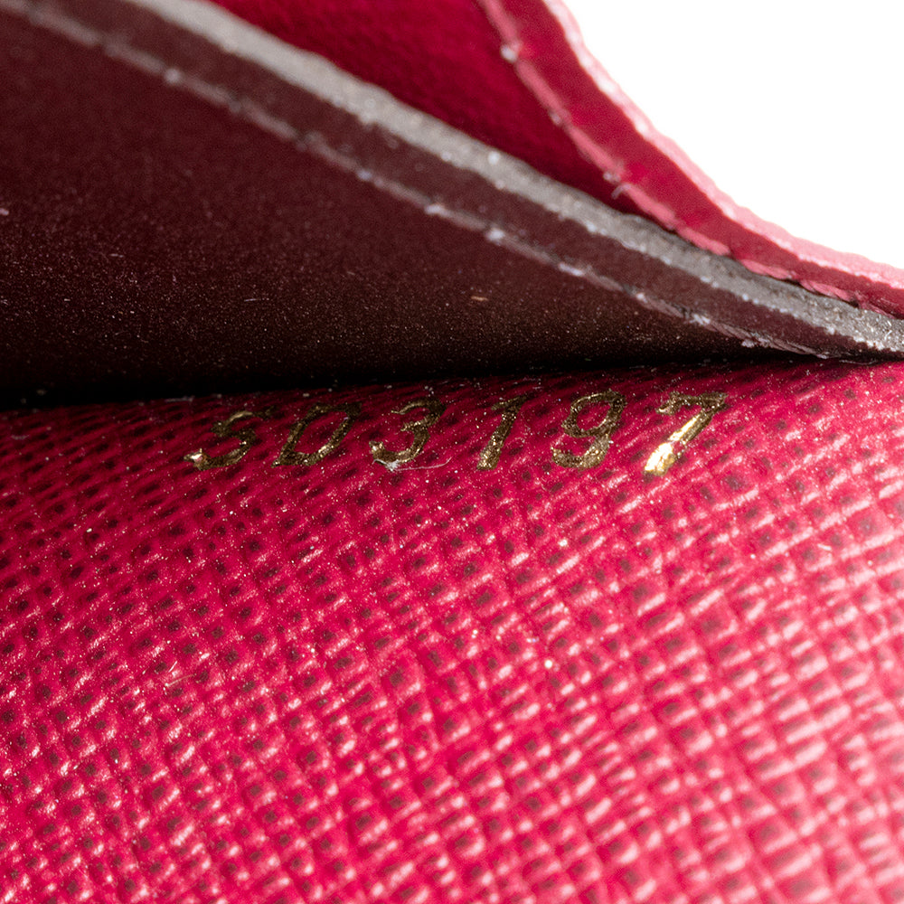 Louis Vuitton Monogram Canvas Emilie Wallet (SHF-22156)
