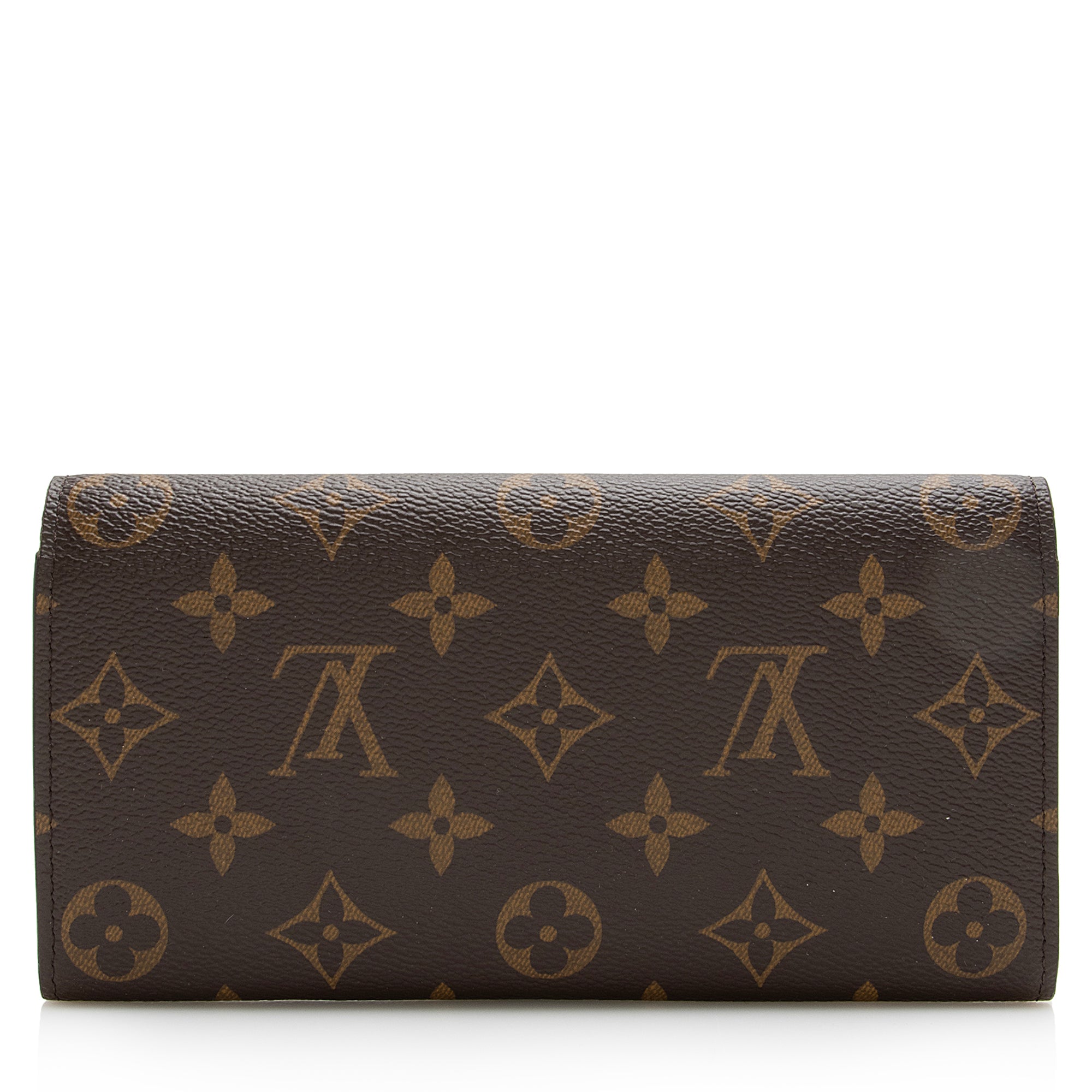Louis Vuitton Monogram Canvas Emilie Wallet (SHF-22862)
