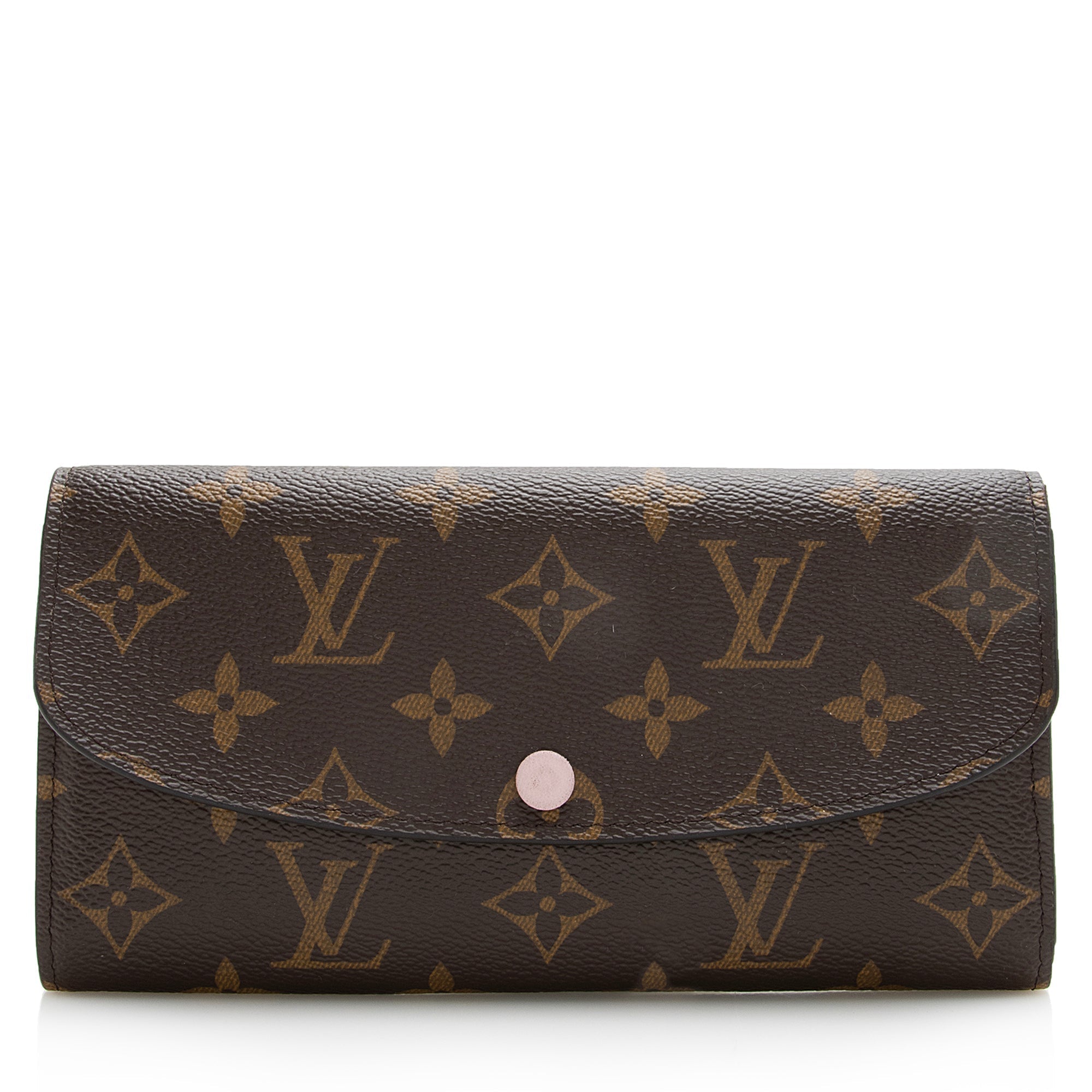 Louis Vuitton Monogram Canvas Emilie Wallet (SHF-22862)