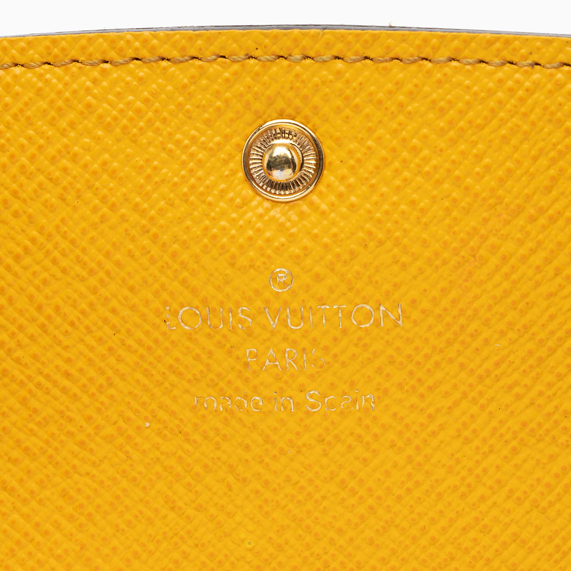Louis Vuitton Monogram Canvas Emilie Wallet (SHF-I46Tox)