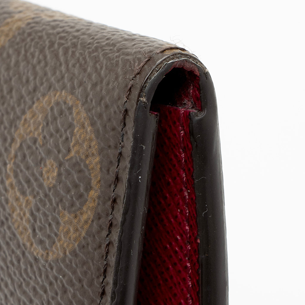 Louis Vuitton Monogram Canvas Emilie Wallet (SHF-ImTffU)