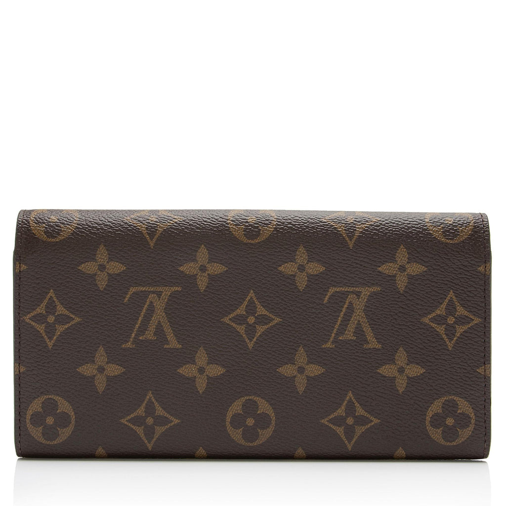 Louis Vuitton Monogram Canvas Emilie Wallet (SHF-m3LeBT)