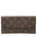 Louis Vuitton Monogram Canvas Emilie Wallet