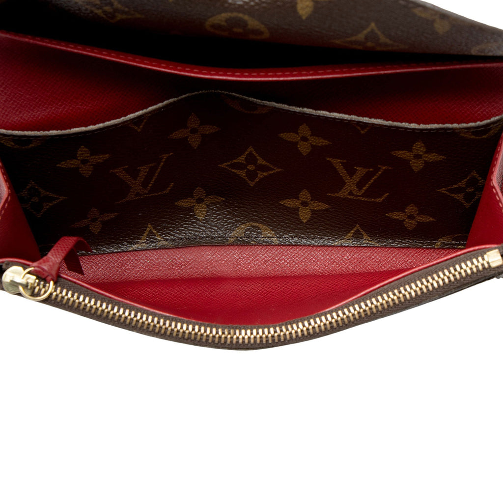 Louis Vuitton Monogram Canvas Emilie Wallet