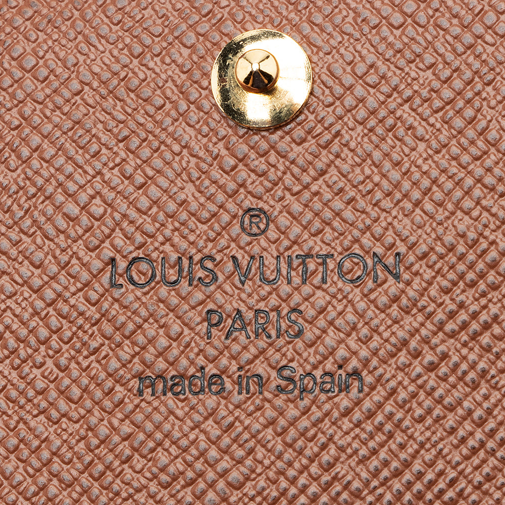 Louis Vuitton Monogram Canvas Envelope Business Card Holder (SHF-21827)