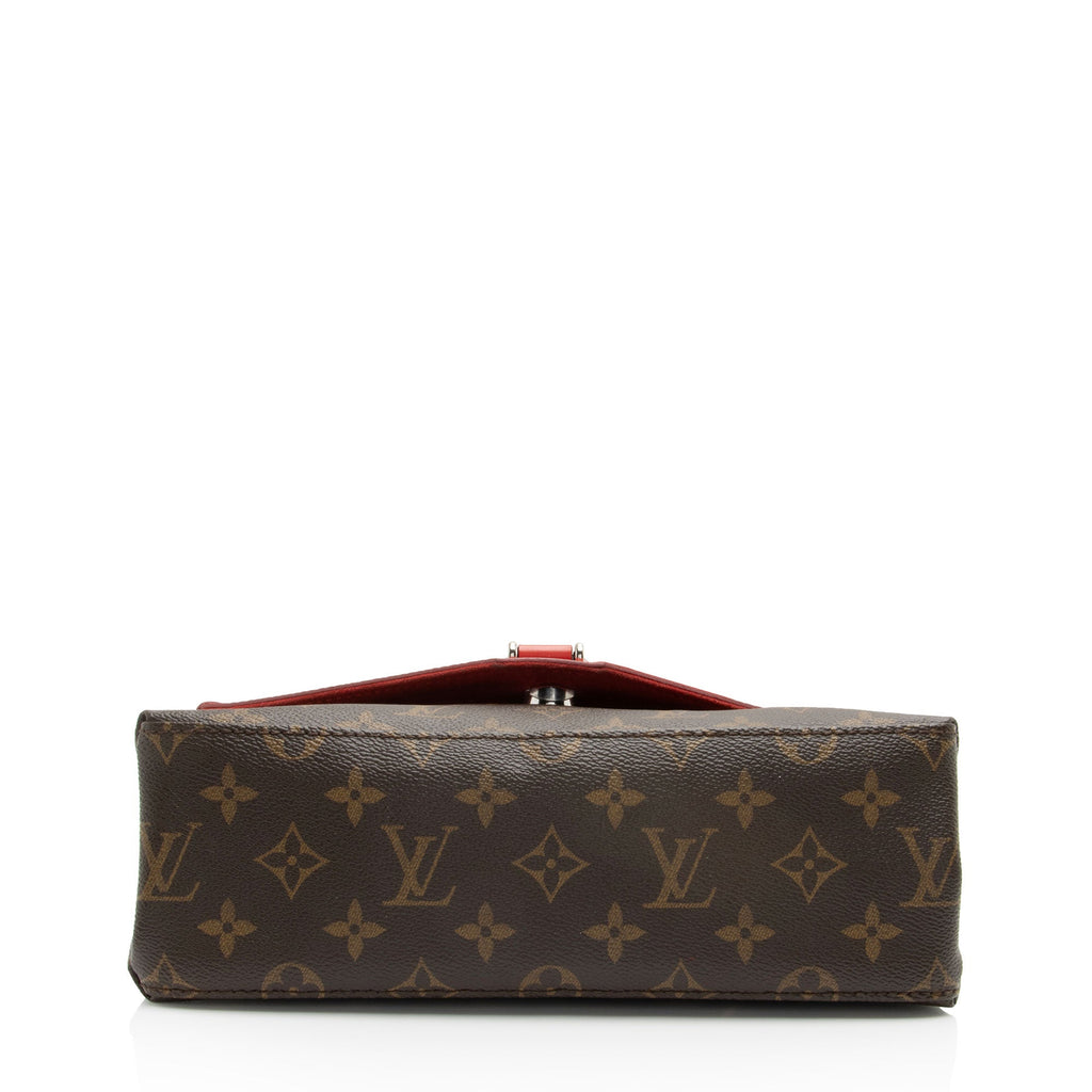 Louis Vuitton Monogram Canvas Epi Leather Saint Michel Shoulder Bag