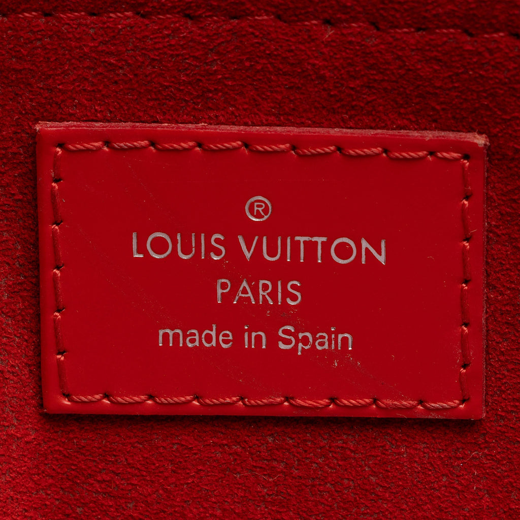 Louis Vuitton Monogram Canvas Epi Leather Saint Michel Shoulder Bag