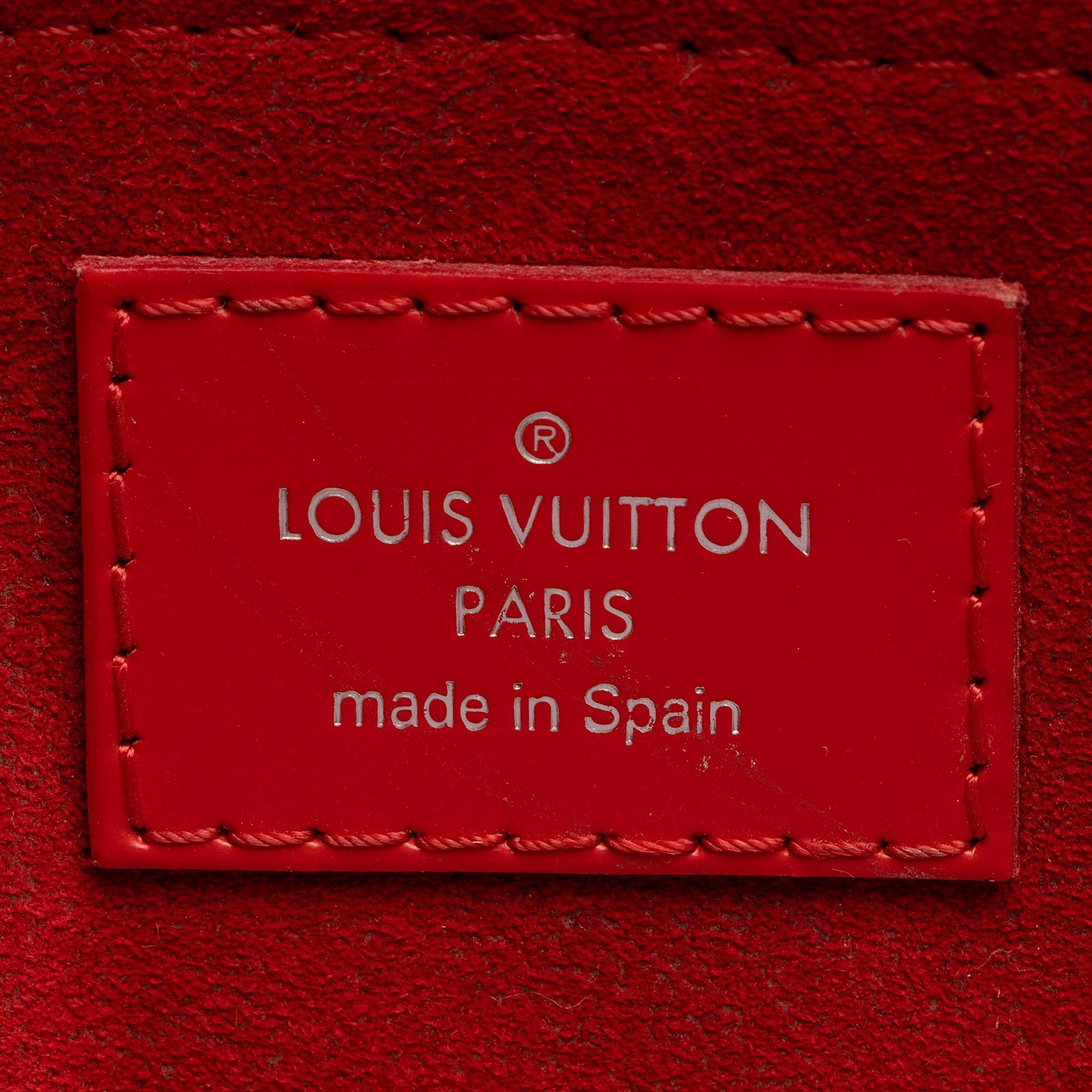 Louis Vuitton Monogram Canvas Epi Leather Saint Michel Shoulder Bag