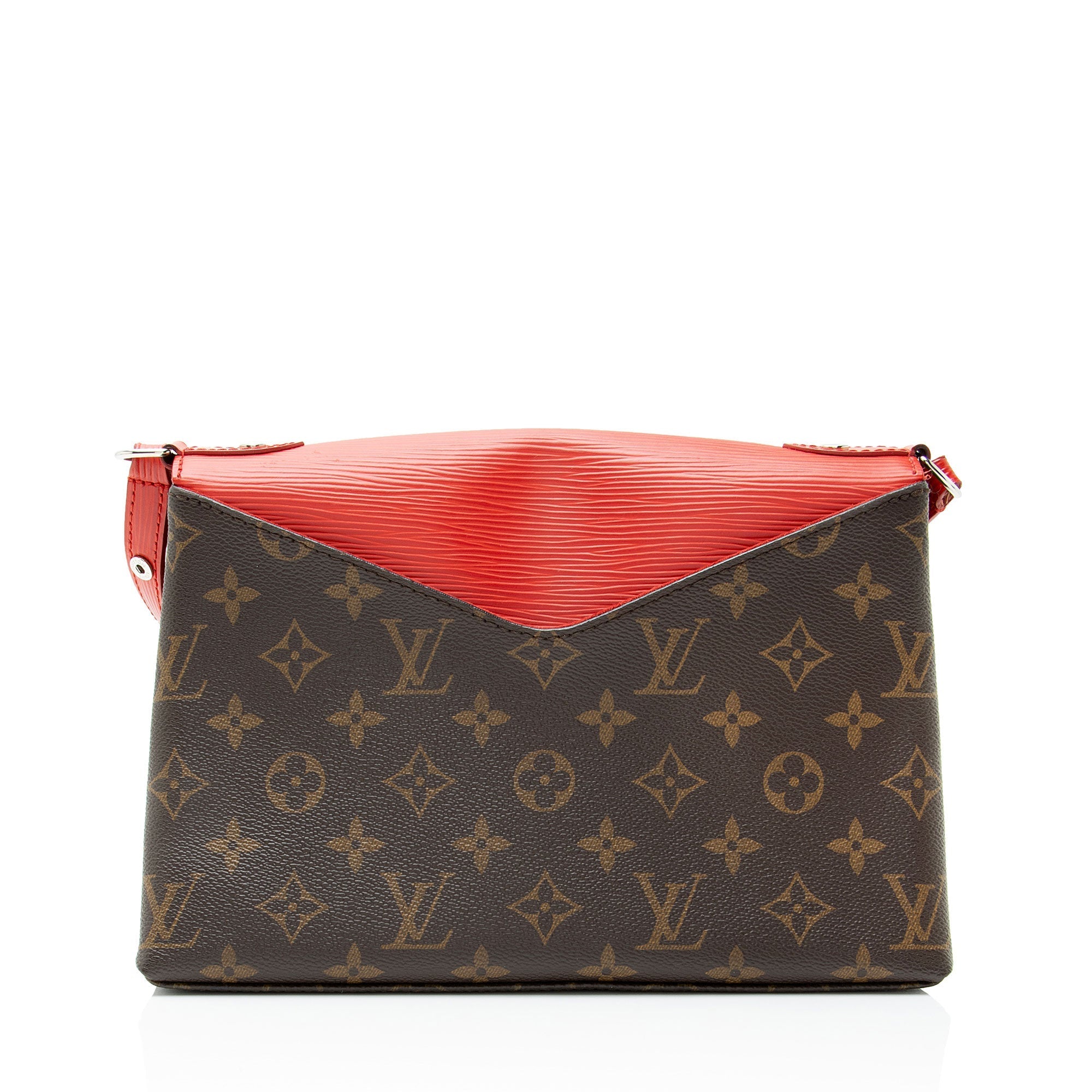 Louis Vuitton Monogram Canvas Epi Leather Saint Michel Shoulder Bag
