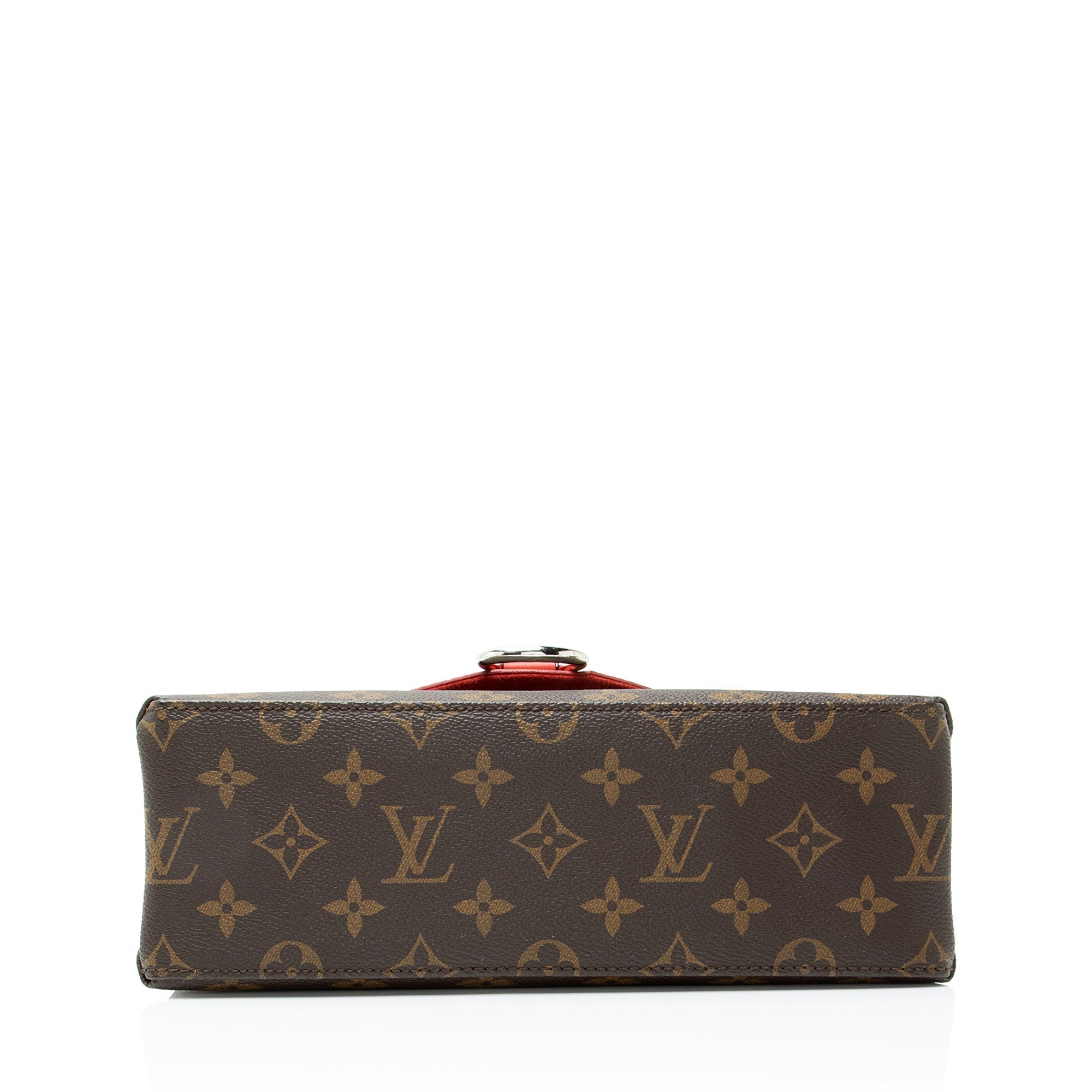 Louis Vuitton Monogram Canvas Epi Leather Saint Michel Shoulder Bag