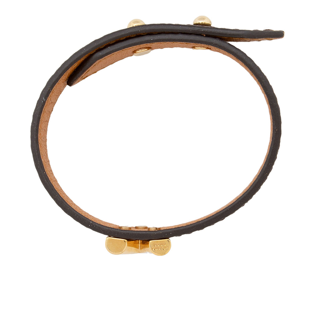 Louis Vuitton Monogram Canvas Essential V Bracelet (SHF-VJpKNN)