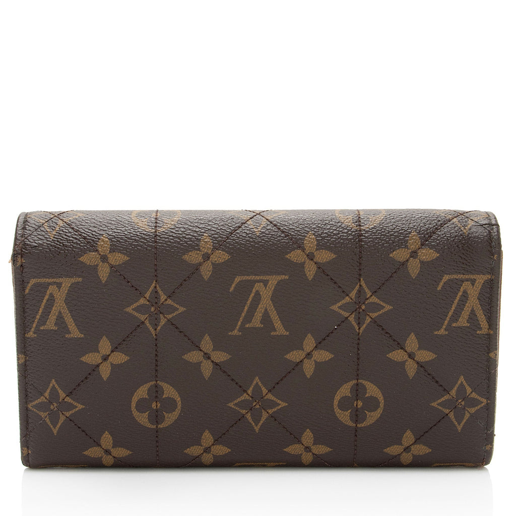 Louis Vuitton Monogram Canvas Etoile Sarah Wallet (SHF-rDATwn)