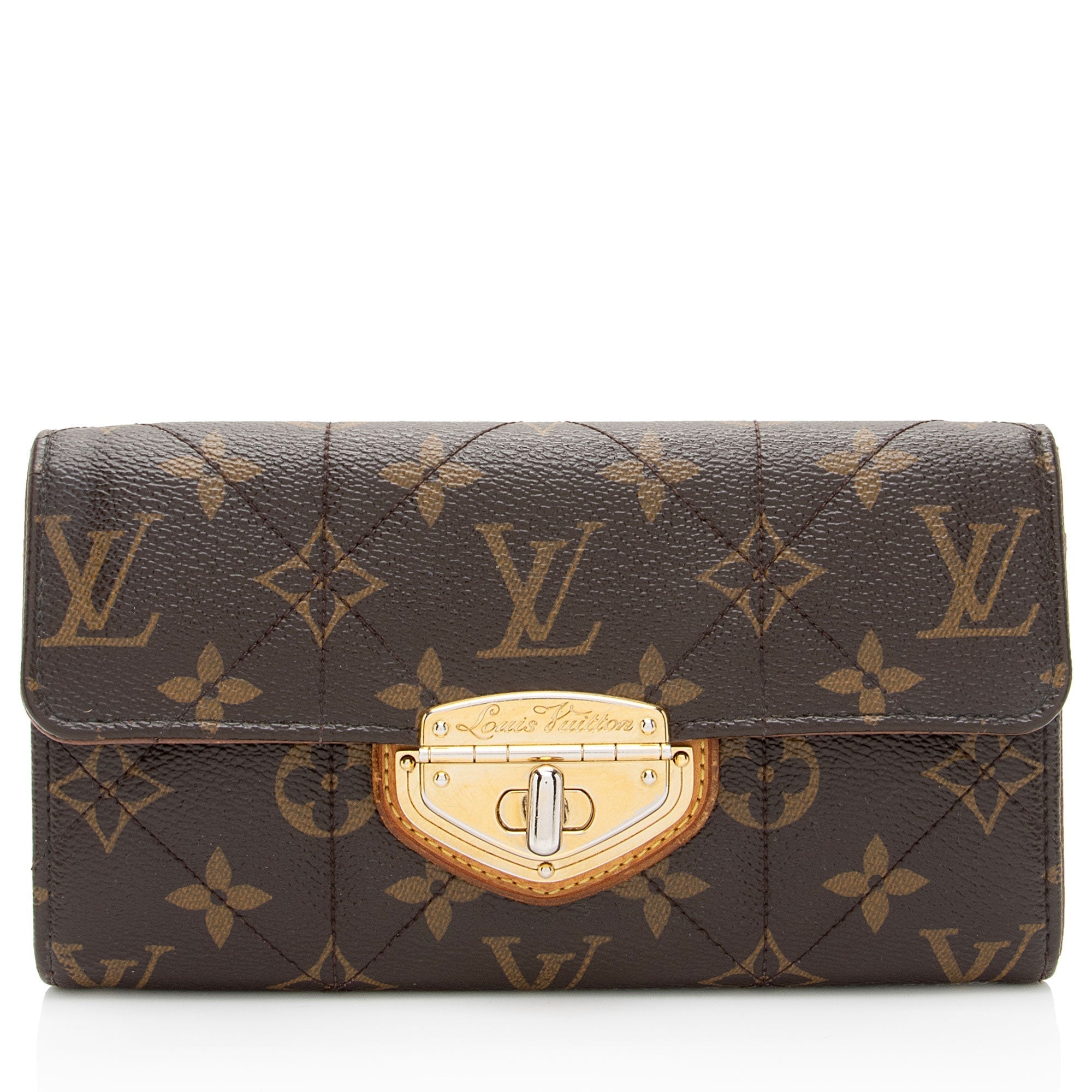 Louis Vuitton Monogram Canvas Etoile Sarah Wallet (SHF-rDATwn)