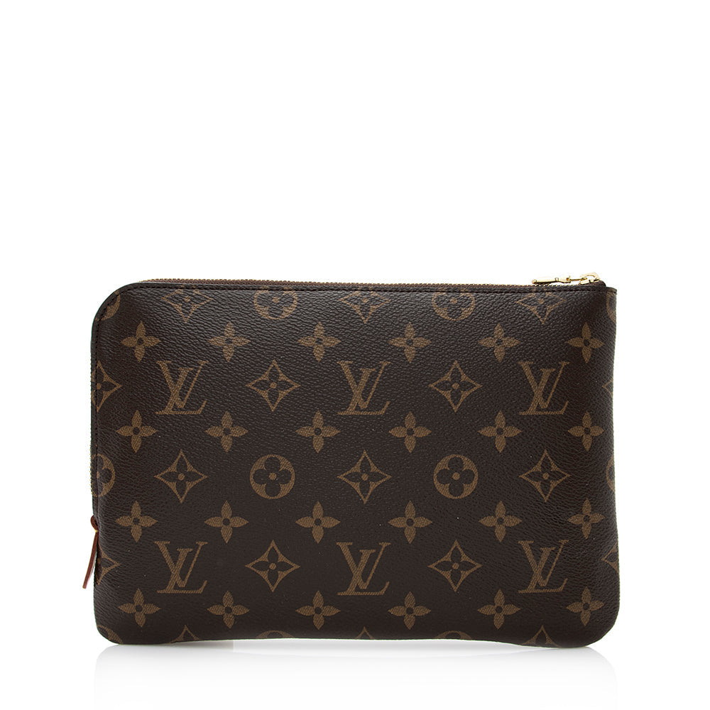 Louis Vuitton Monogram Canvas Etui Voyage PM Pouch (SHF-21053)