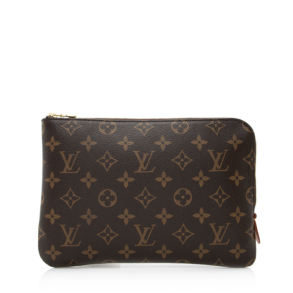 Louis Vuitton Monogram Canvas Etui Voyage PM Pouch (SHF-21053)